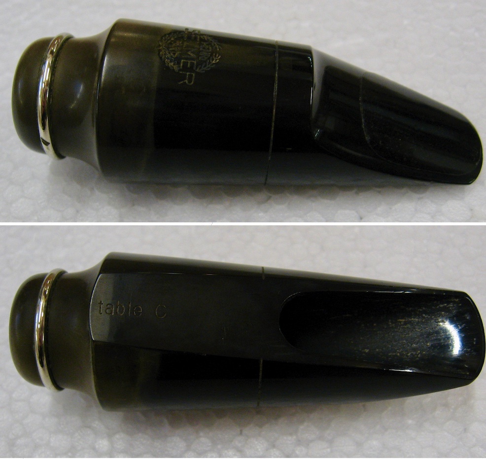 Mundstück Selmer für Alt Saxophon Air Flow, table C ca.1926 Mundstück Selmer für Alt Saxophon Air Flow, table C ca.1926